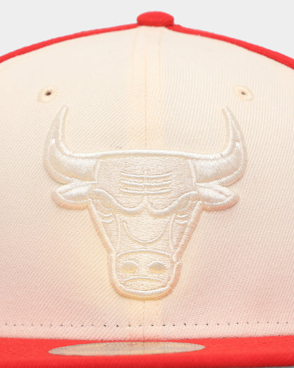 New Era Chicago Bulls 'Tonal Two-Tone' 59FIFTY Fitted Light Beige