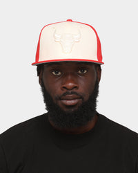New Era Chicago Bulls 'Tonal Two-Tone' 59FIFTY Fitted Light Beige