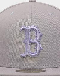 New Era Boston Red Sox 'Purple Smoke' 59FIFTY Fitted Grey/Lavender