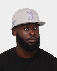 New Era Boston Red Sox 'Purple Smoke' 59FIFTY Fitted Grey/Lavender