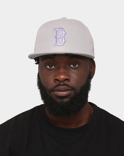 New Era Boston Red Sox 'Purple Smoke' 59FIFTY Fitted Grey/Lavender