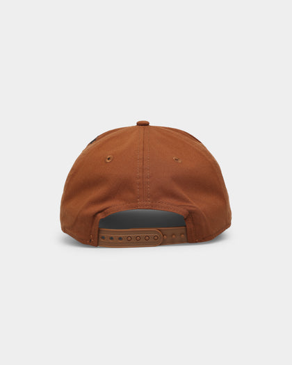 New Era New York Yankees 'Spider Crown' Old Golfer Snapback Chocolate