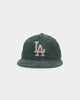 New Era Los Angeles Dodgers 'Forest Suede & Camel' 59FIFTY Fitted Dark Green
