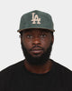New Era Los Angeles Dodgers 'Forest Suede & Camel' 59FIFTY Fitted Dark Green
