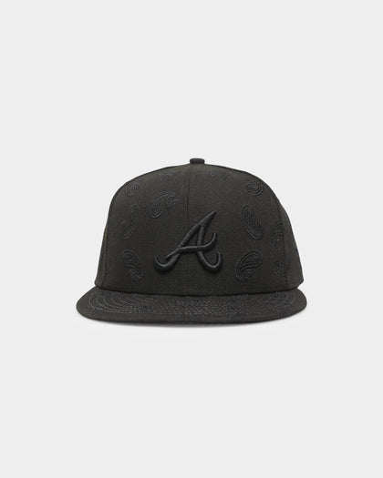 New Era Atlanta Braves 'Paisley All Over' 59FIFTY Fitted Paisley/Black