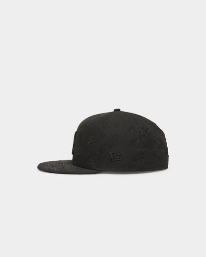 New Era Atlanta Braves 'Paisley All Over' 59FIFTY Fitted Paisley/Black