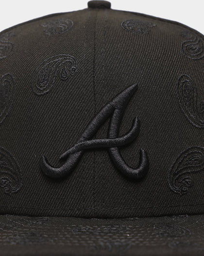 New Era Atlanta Braves 'Paisley All Over' 59FIFTY Fitted Paisley/Black