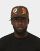 New Era San Diego Padres 'Logo Evolution' Golfer Snapback Collection Brown