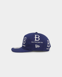 New Era Los Angeles Dodgers 'Logo Evolution' Golfer Snapback Golfer Collection Dark Royal