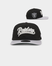 New Era Las Vegas Raiders 'Chenille' Golfer Snapback Black