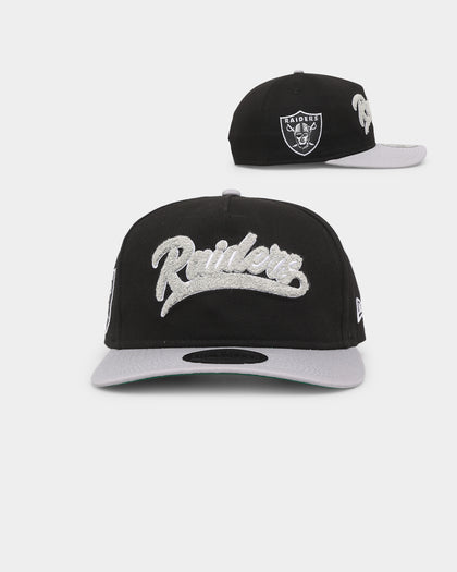 New Era Las Vegas Raiders 'Chenille' Golfer Snapback Black