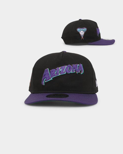 New Era Arizona Diamondbacks 'Chenille' Golfer Snapback Black