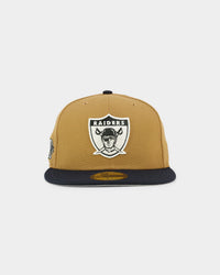 New Era Oakland Raiders 'Midnight Harvest 2-Tone' 59FIFTY Fitted Wheat/Navy
