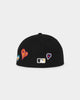 New Era Pittsburgh Pirates 'Chain Stitch Heart' 59FIFTY Fitted Multi-Coloured