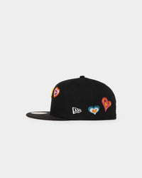 New Era Pittsburgh Pirates 'Chain Stitch Heart' 59FIFTY Fitted Multi-Coloured