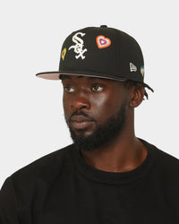New Era Chicago White Sox 'Chain Stitch Heart' 59FIFTY Fitted Multi-Coloured