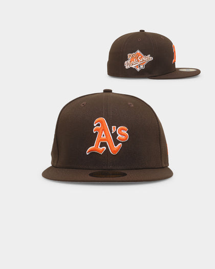 New Era Oakland Athletics 'Walnut Orange' 59FIFTY Fitted Brown/Orange