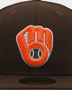 New Era Milwaukee Brewers 'Walnut Orange' 59FIFTY Fitted Brown/Orange