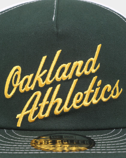 New Era Oakland Athletics The Golfer Snapback Dark Green