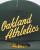 New Era Oakland Athletics The Golfer Snapback Dark Green