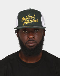 New Era Oakland Athletics The Golfer Snapback Dark Green