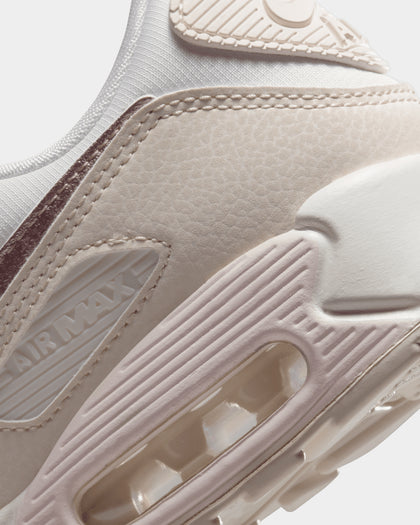 Nike Women's Nike Air Max 90 Sail/Pink Oxford