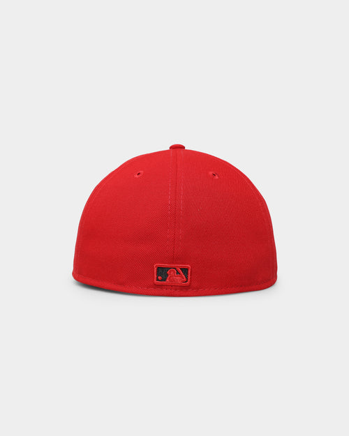 New Era Los Angeles Dodgers 'Core Scarlet/Black' 59FIFTY Fitted Scarlet/Black