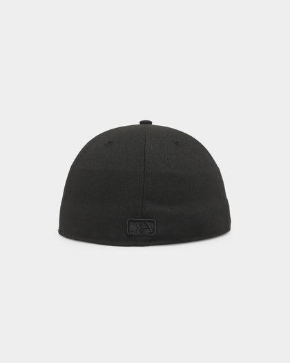 New Era Los Angeles Dodgers 'Metal Badge' 59FIFTY Fitted Black/Black