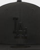 New Era Los Angeles Dodgers 'Metal Badge' 59FIFTY Fitted Black/Black