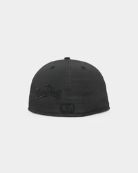 New Era San Diego Padres 'Triple Black Multi Logo Prolight' World Series 59FIFTY Fitted Black/Black