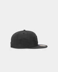 New Era San Diego Padres 'Triple Black Multi Logo Prolight' World Series 59FIFTY Fitted Black/Black