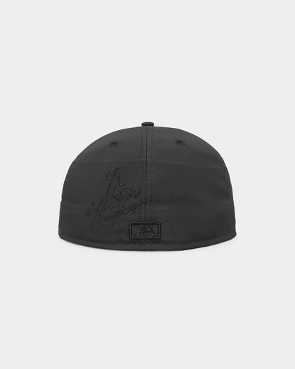 New Era Oakland Athletics 'Triple Black Multi Logo Prolight' World Series 59FIFTY Fitted Black/Black