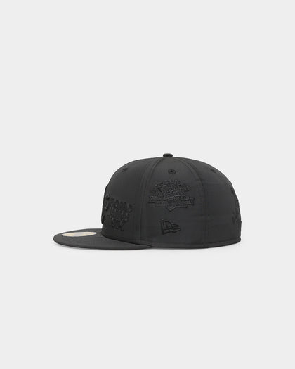 New Era Oakland Athletics 'Triple Black Multi Logo Prolight' World Series 59FIFTY Fitted Black/Black