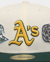 New Era Oakland Athletics 'Chrome All Star' 59FIFTY Fitted Chrome White