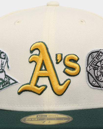 New Era Oakland Athletics 'Chrome All Star' 59FIFTY Fitted Chrome White