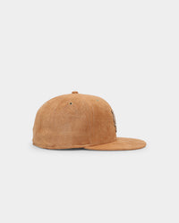 New Era New York Mets 'Wheat/Brown/Gold' Suede 59FIFTY Fitted Wheat