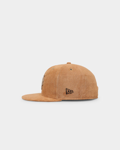New Era New York Mets 'Wheat/Brown/Gold' Suede 59FIFTY Fitted Wheat