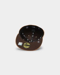 New Era Las Vegas Raiders 'Wheat/Brown/Gold' Suede 59FIFTY Fitted Wheat