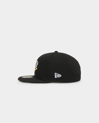 New Era Oakland Athletics 'Camo Underbrim' 59FIFTY Fitted Black