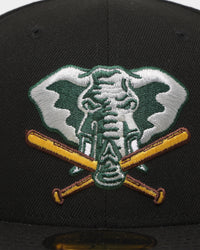 New Era Oakland Athletics 'Camo Underbrim' 59FIFTY Fitted Black