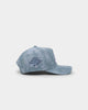 New Era Atlanta Braves 'Sky Blue Washed Suede' 9FORTY A-Frame Snapback Pastel Blue