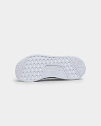 Adidas Women's NMD_R1 Crystal White / Crystal White / Silver Metallic