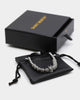 Saint Morta Crown Bracelet Iced White Gold