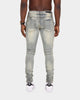 Embellish Sunny Biker Denim Jean Light Sand