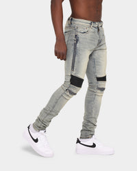 Embellish Sunny Biker Denim Jean Light Sand