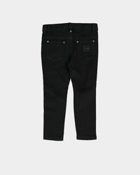 Lil Homme Rugueux Distressed Jean Black