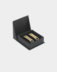Raising Hell Women's Iced Cuban Shoe Charm Gold