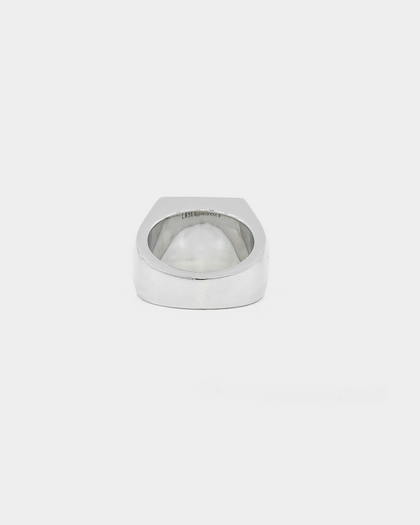Last Kings Supremacy Ring Iced Silver