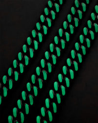 EN ES Glowed Up Miami Bracelet Silver/Green
