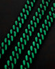 EN ES Glowed Up Miami Bracelet Silver/Green